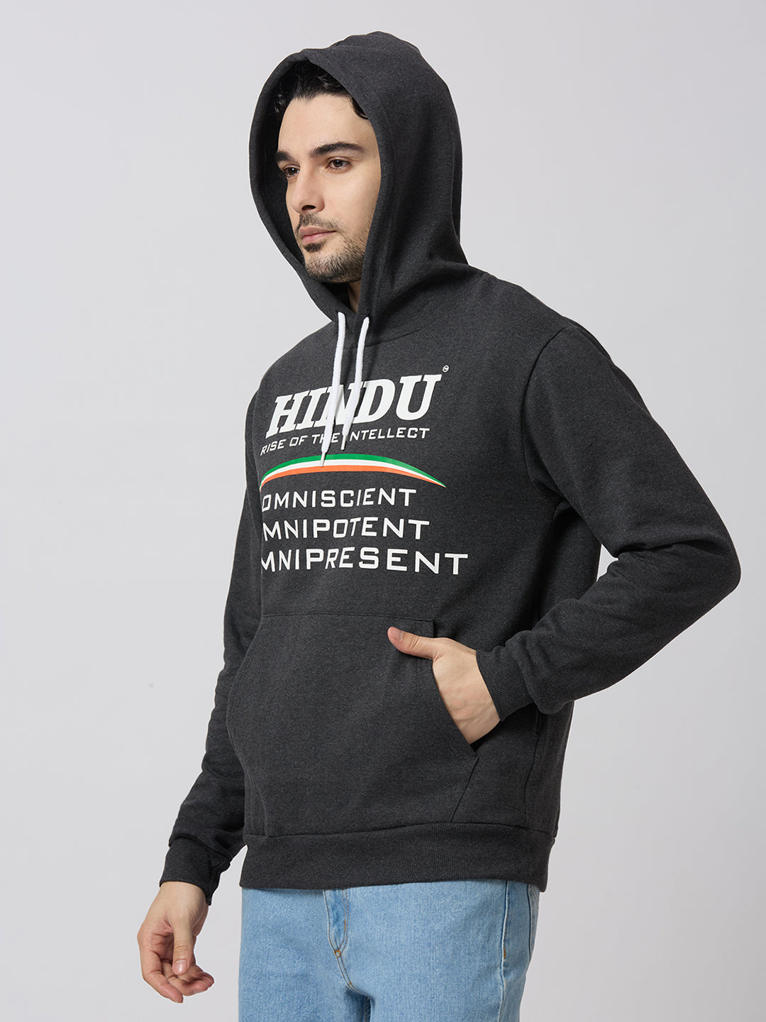 BLACK HOODIE (HINDU RISE OF THE INTELLECT)