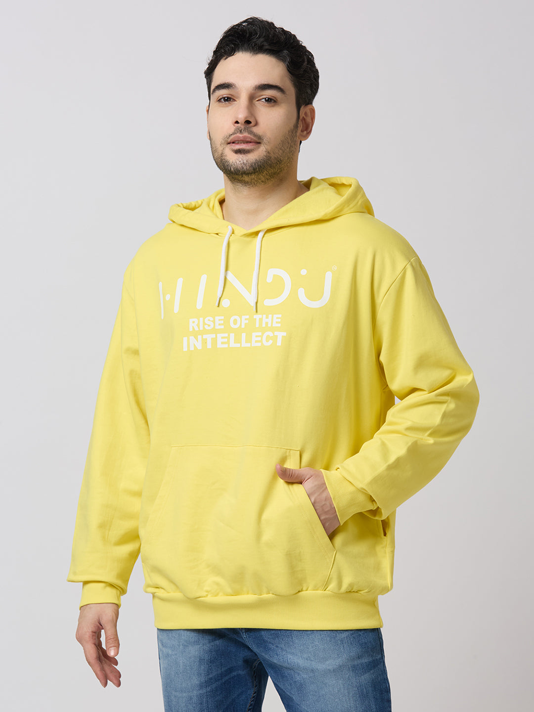 RISE OF INTELLECT YELLOW HOODIE