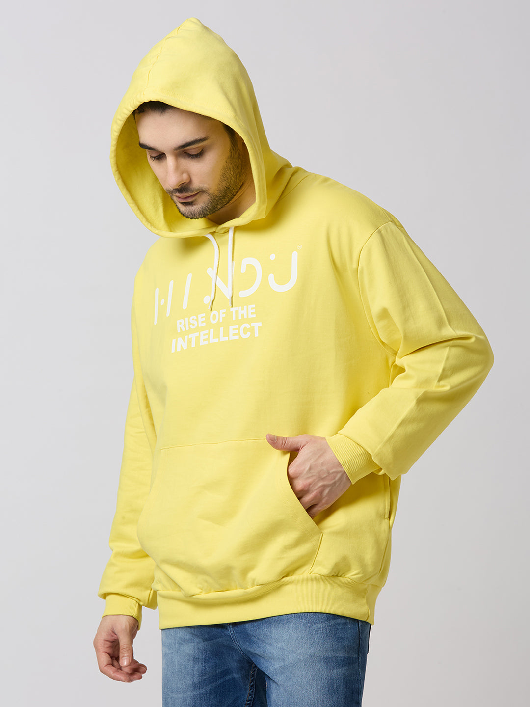 RISE OF INTELLECT YELLOW HOODIE