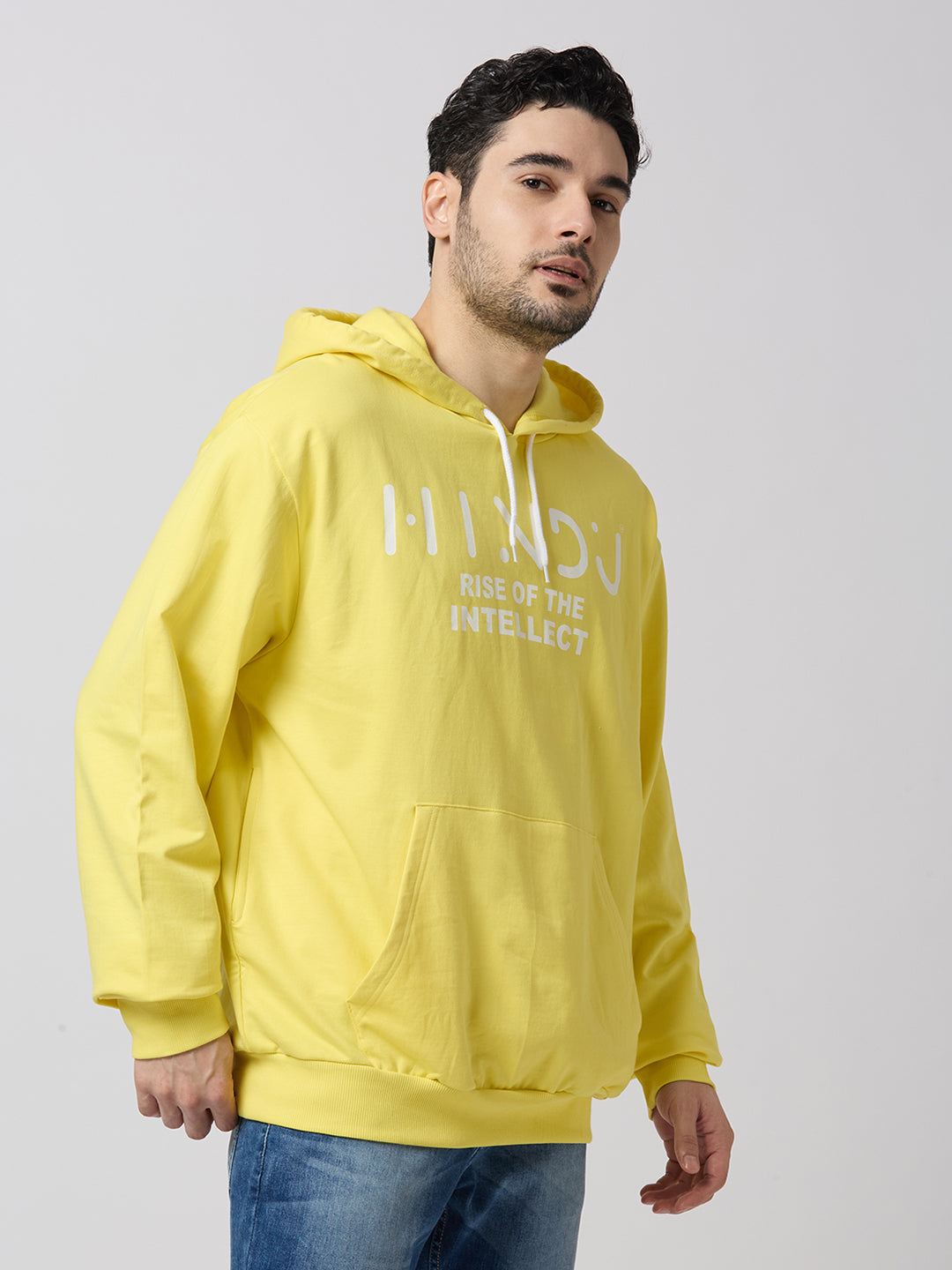 RISE OF INTELLECT YELLOW HOODIE