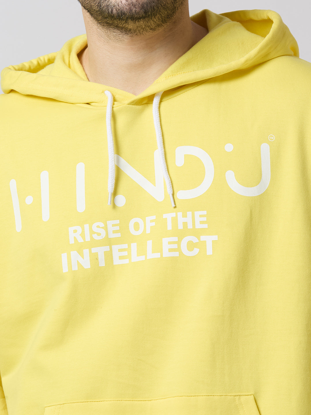 RISE OF INTELLECT YELLOW HOODIE