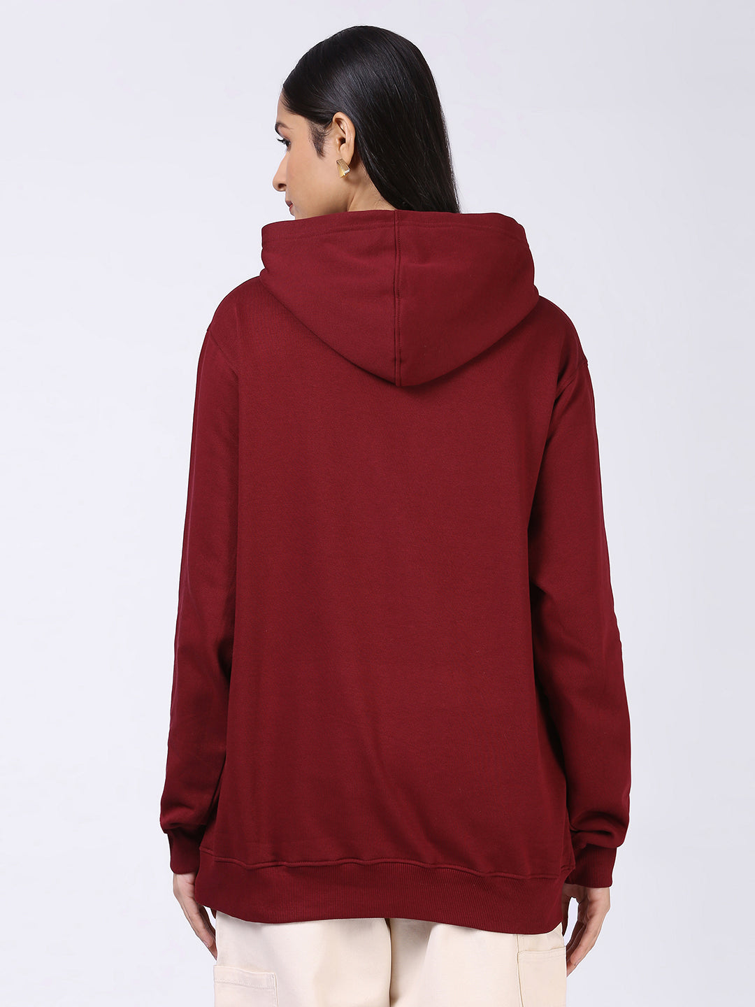 MAROON HOODIE (HINDU RISE OF THE INTELLECT)