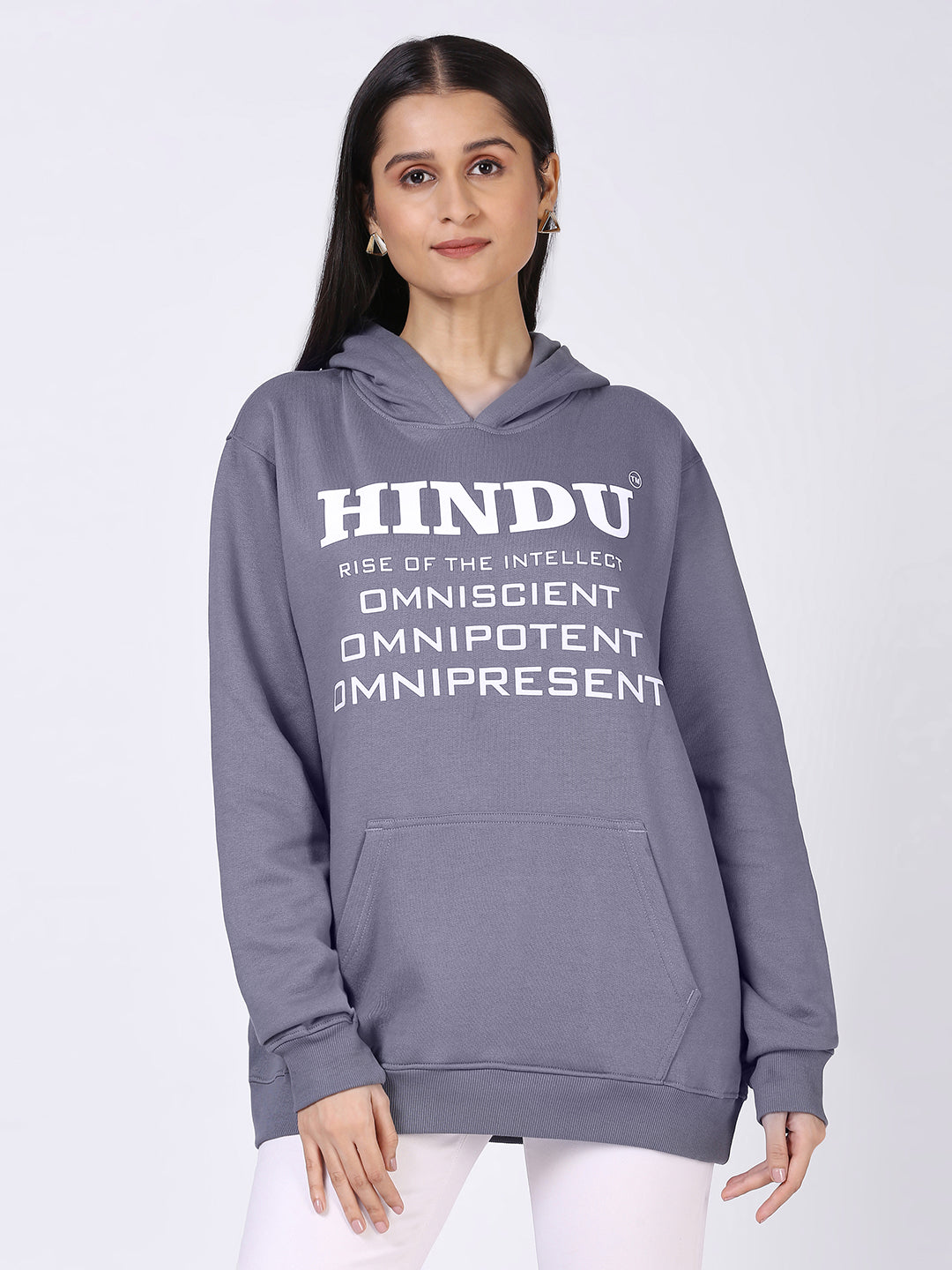 GREY 3 O HOODIE