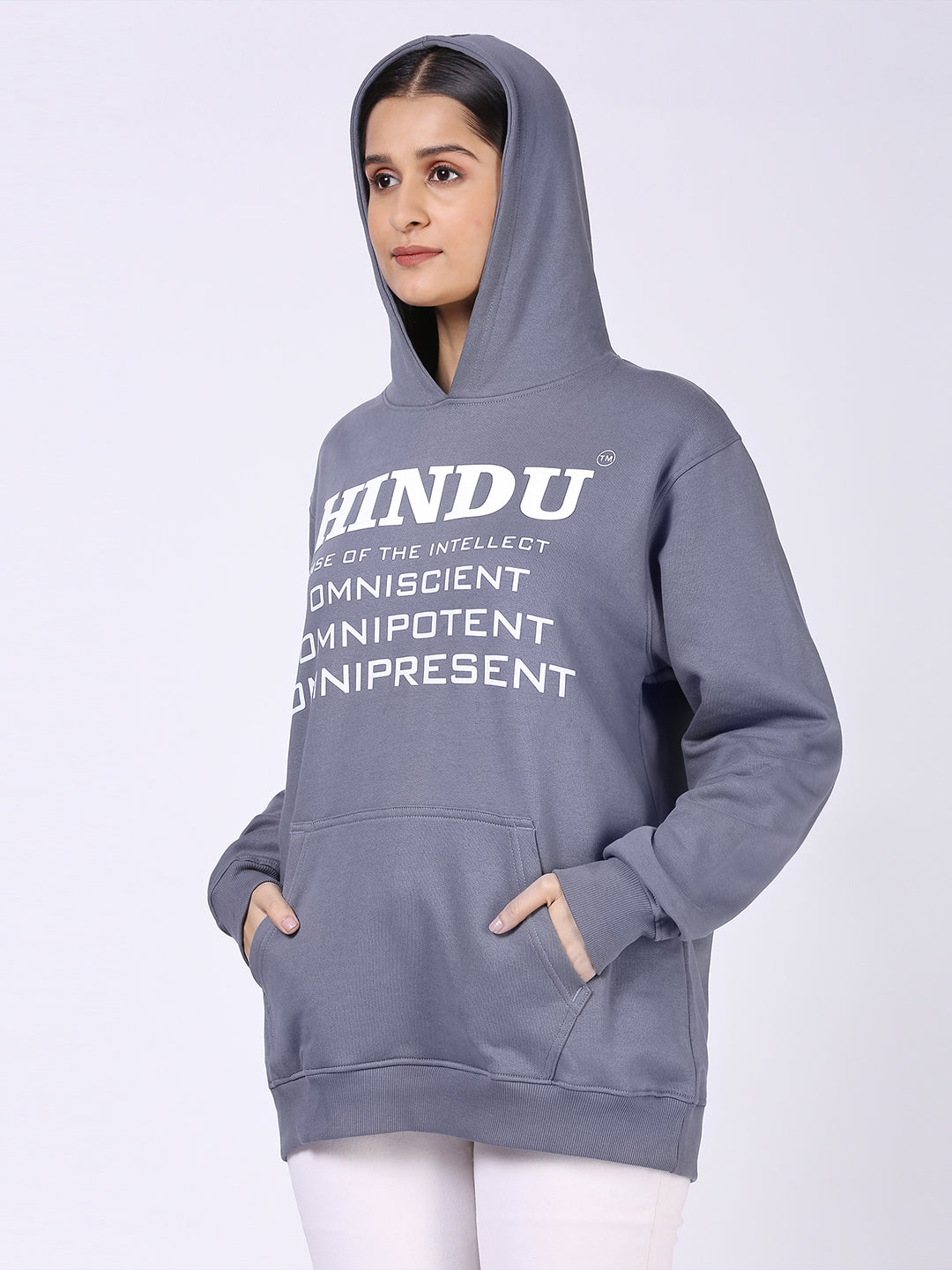 GREY 3 O HOODIE