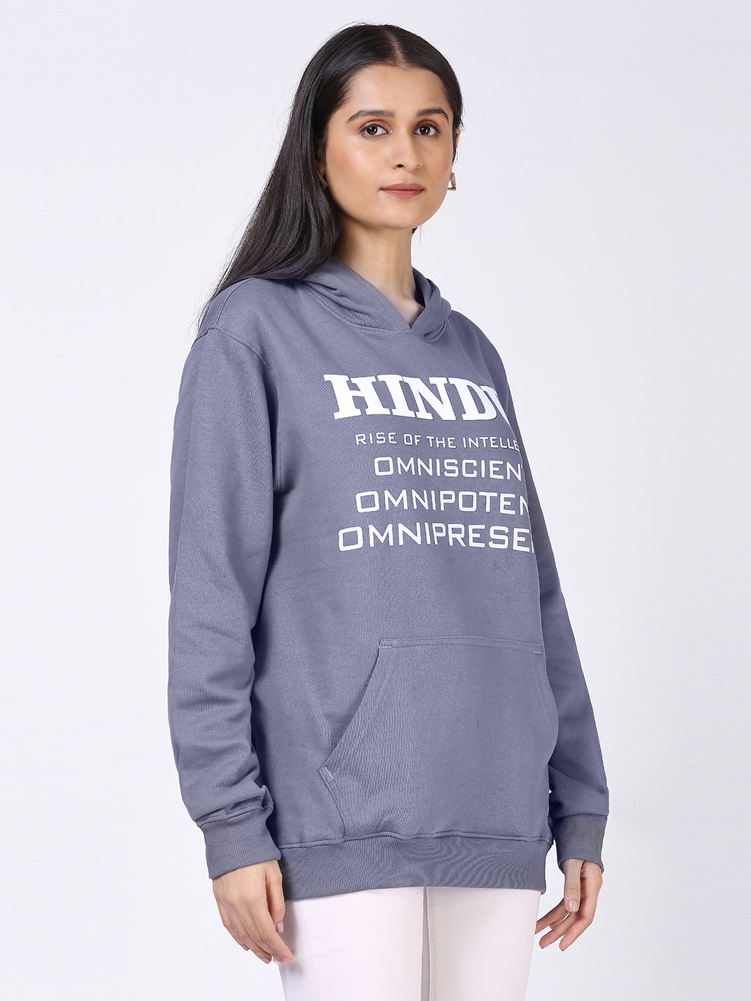 GREY 3 O HOODIE