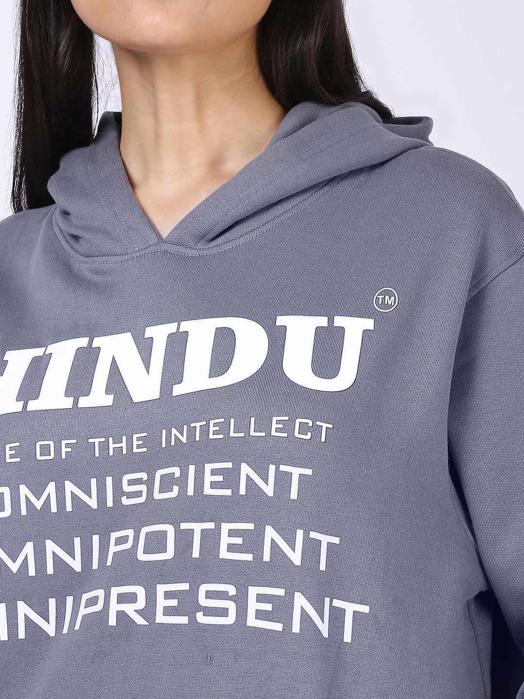 GREY 3 O HOODIE