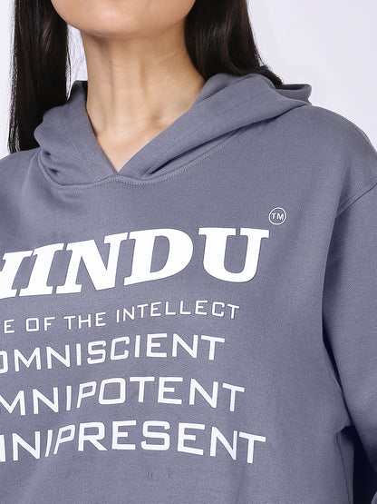 GREY 3 O HOODIE