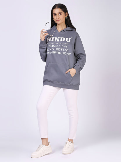 GREY 3 O HOODIE