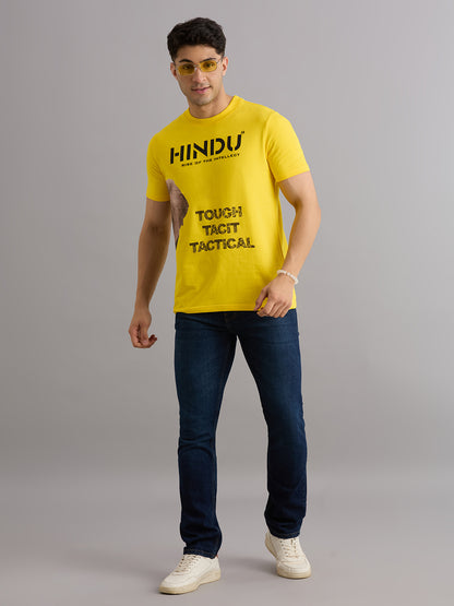 YELLOW ANIMAL PRINT ELEPHANT